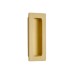 Emtek 220304 recessed Modern Rectangular Brass 4" Flush Pull